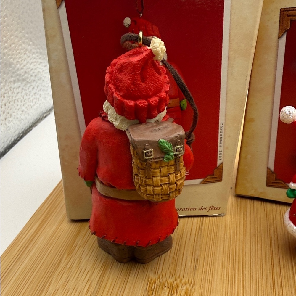 Hallmark Keepsake Santa Ornament Trio Kris Kringle, So Much to Do! & St. Nick - Picture 6 of 10